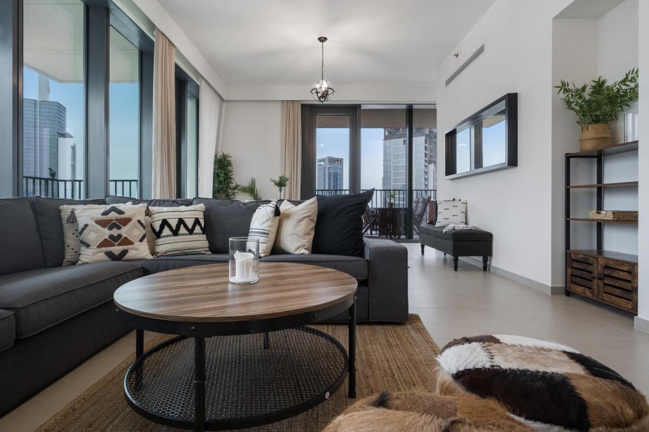 Breathtaking City Views From Dt Apt With Terrace Dubaj Zewnętrze zdjęcie