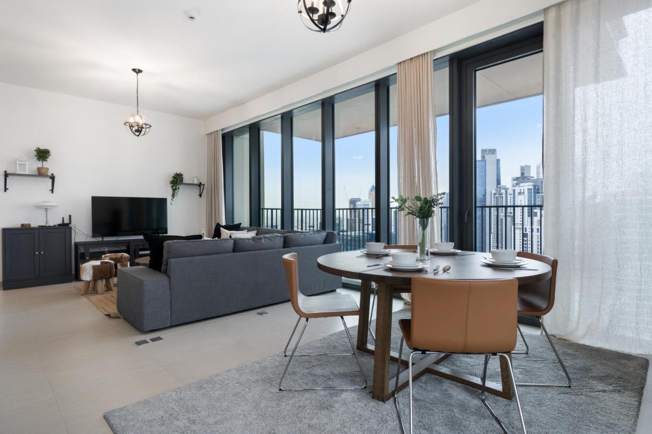 Breathtaking City Views From Dt Apt With Terrace Dubaj Zewnętrze zdjęcie