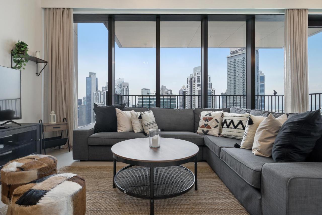 Breathtaking City Views From Dt Apt With Terrace Dubaj Zewnętrze zdjęcie