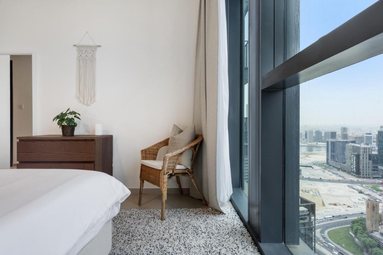 Breathtaking City Views From Dt Apt With Terrace Dubaj Zewnętrze zdjęcie